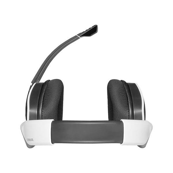 Corsair VOID RGB ELITE Wireless Premium White Gaming Headset with 7.1 Surround Sound