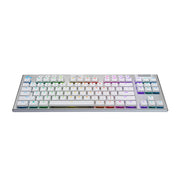 Logitech G915 TKL Tenkeyless Lightspeed Wireless RGB Mechanical Gaming Keyboard - White