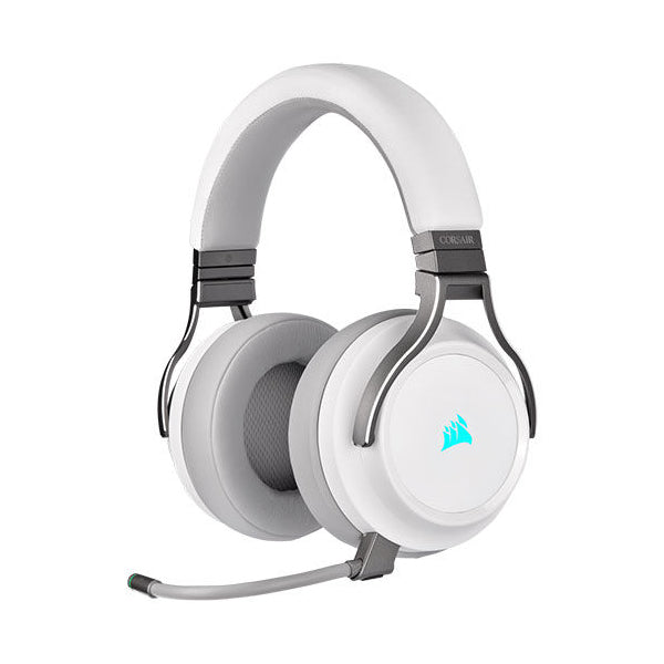 Corsair VIRTUOSO RGB WIRELESS High-Fidelity Gaming Headset — White