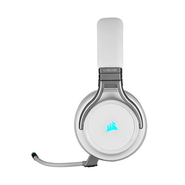Corsair VIRTUOSO RGB WIRELESS High-Fidelity Gaming Headset — White