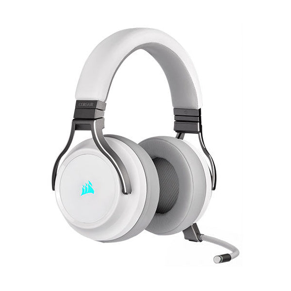 Corsair VIRTUOSO RGB WIRELESS High-Fidelity Gaming Headset — White