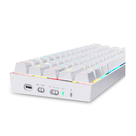 Redragon K530 DRACONIC RGB Wireless Keyboard - White