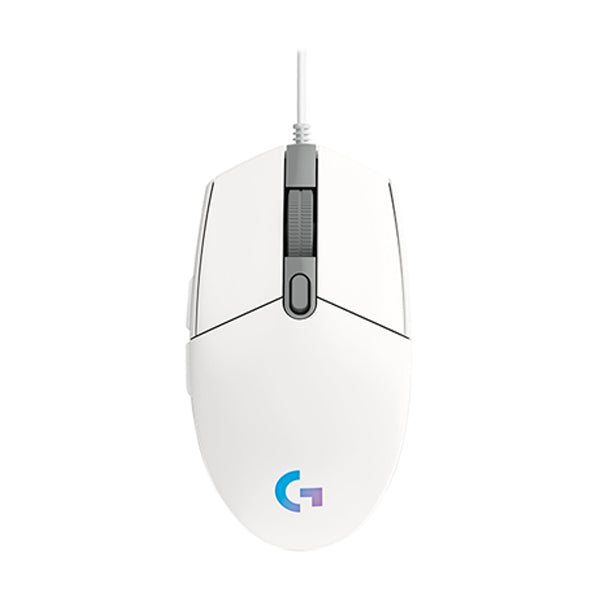 Logitech B20 Logitech G203 LIGHTSYNC USB Gaming Mouse - White – PC ZONE