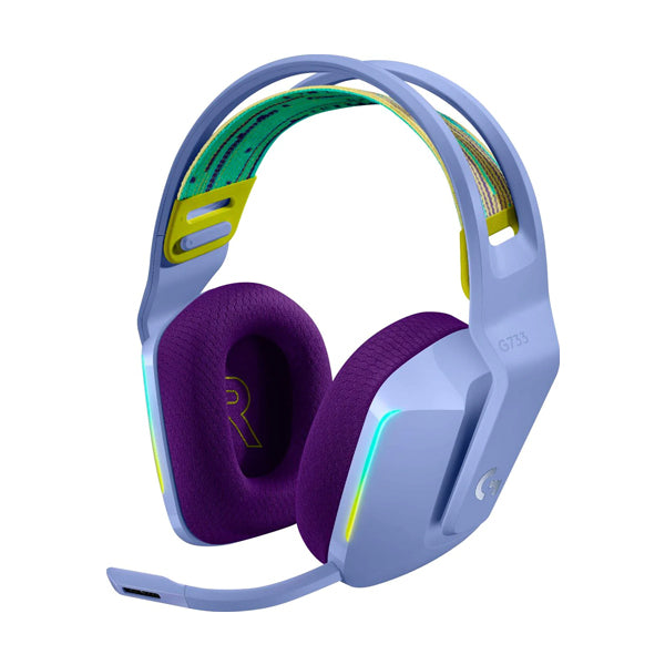 Logitech G733 LIGHTSPEED Wireless Gaming Headset - Lilac
