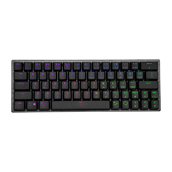 Cooler Master SK622 SPACE GRAY TTC Low Profile Blue Wireless Mechanical US Keyboard