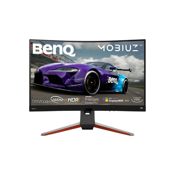 BenQ MOBIUZ EX2710R 27-inch 2K QHD 2560x1440, 165Hz Curved Gaming Monitor, 1ms