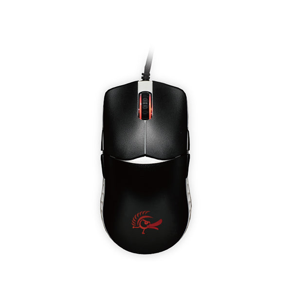 Ducky Feather Omron Switch RGB Mouse - Black/White