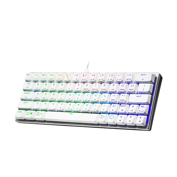 Cooler Master SK620 TTC Mechanical Red Switch Keyboard - Silver White