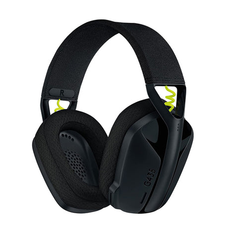 Logitech G435 LIGHTSPEED Wireless Gaming Headset - Black/Neon Yellow