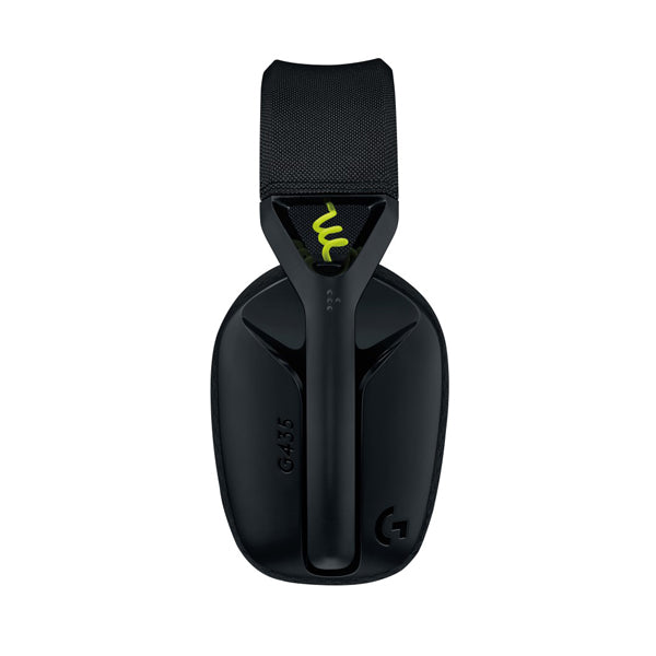 Logitech G435 LIGHTSPEED Wireless Gaming Headset - Black/Neon Yellow