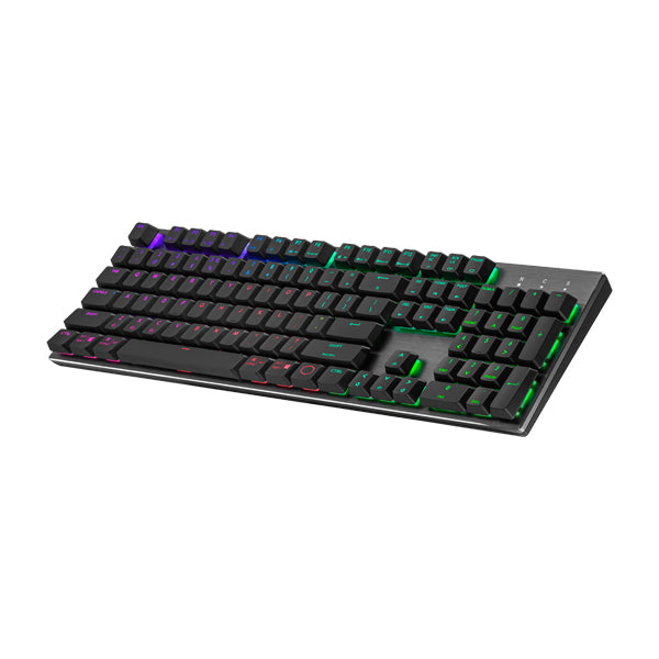 Cooler Master SK653 RGB Low Profile Mechanical Red Switch Keyboard