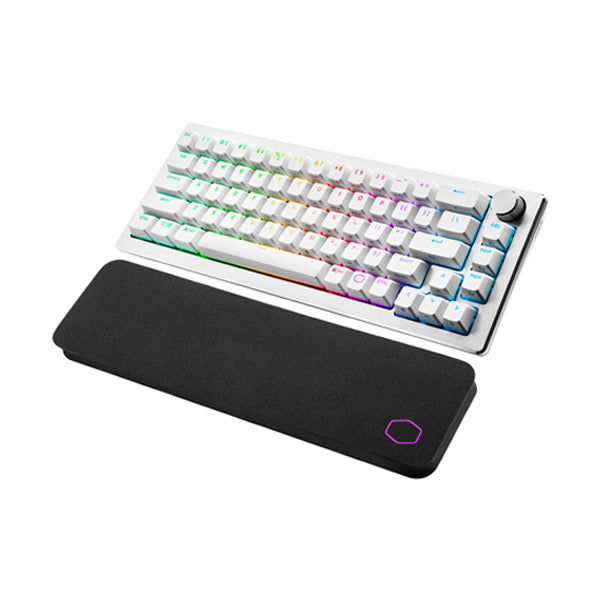 Cooler Master CK721 RGB TTC Blue Mechanical Switches Wireless Keyboard - White - US Layout