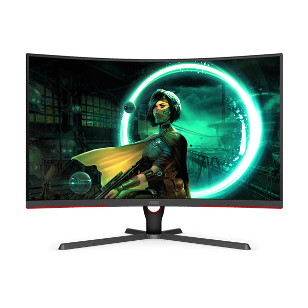 AOC CQ32G3SE 32 Inch QHD HDMI 2.0 165Hz Curved 2K Gaming Monito