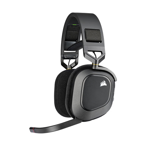 CORSAIR HS80 RGB Wireless Premium Gaming Headset with Spatial Audio
