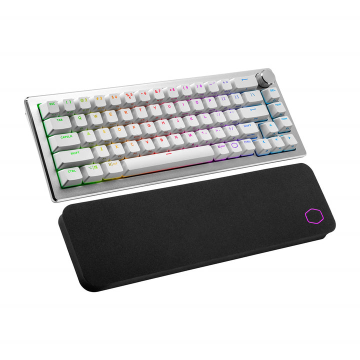 Cooler Master CK721 RGB TTC Red Mechanical Wireless Gaming Keyboard - Silver White