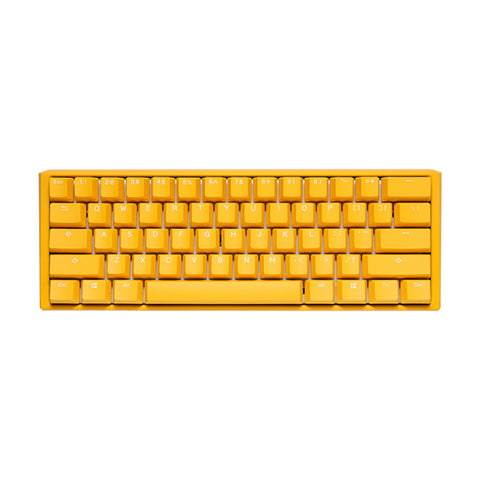 Ducky One 3 Mini Yellow Ducky RGB Mechanical Keyboard - Cherry MX Blue
