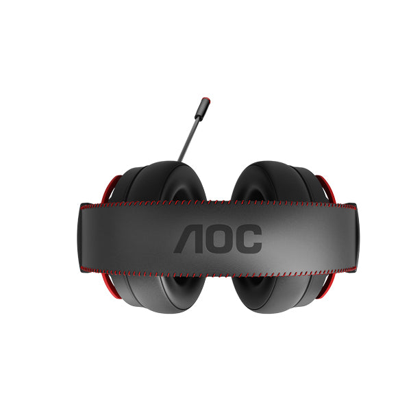 AOC GH210 Wired Gaming Headset - Red