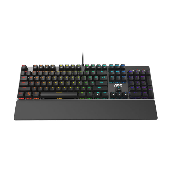 AOC GK500 OUTEMU Red Switch RGB Wired Mechanical Gaming Keyboard