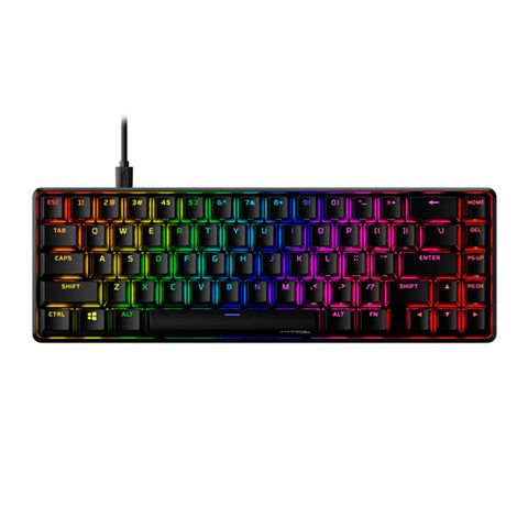 HyperX Alloy Origins 65 - Red Mechanical Gaming Keyboard - HX Aqua (US Layout)