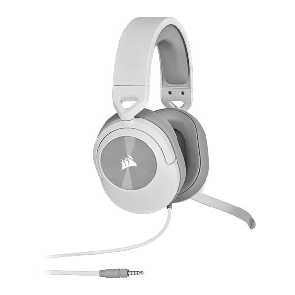 Corsair HS55 STEREO Wired Gaming Headset - White