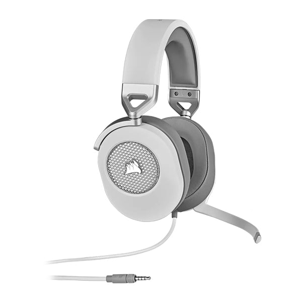 Corsair HS65 SURROUND Wired Gaming Headset - White