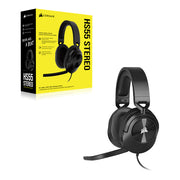 Corsair HS55 STEREO Wired Gaming Headset - Carbon (EU)