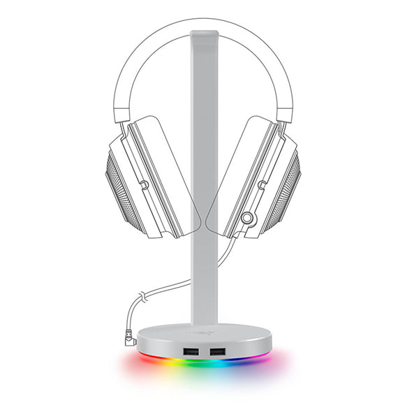 Razer Base Station V2 Chroma Headset Stand USB Hub - Mercury