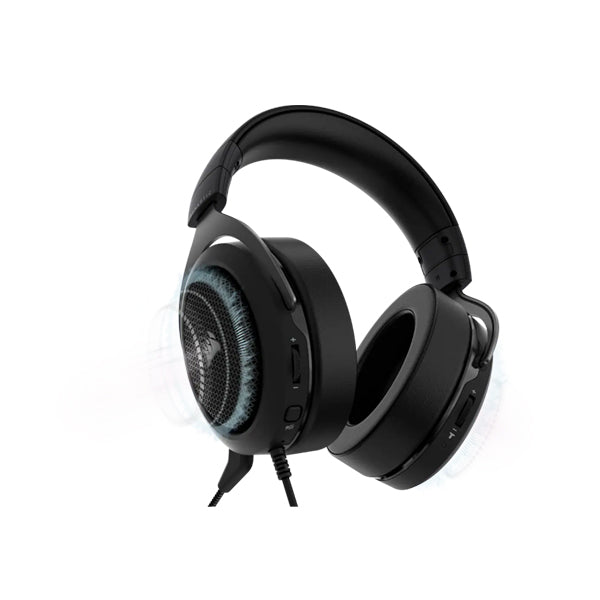 CORSAIR HS60 HAPTIC Stereo Gaming Headset with Haptic Bass - Carbon (EU)