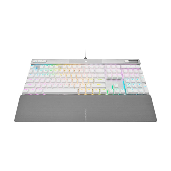 CORSAIR K70 PRO RGB Optical-Mechanical Gaming Keyboard - White