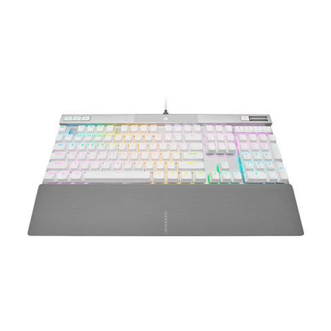 CORSAIR K70 PRO RGB Optical-Mechanical Gaming Keyboard - White